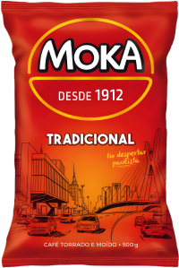 Café Moka Café Torrado e Moído Tradicional Pacote 500g